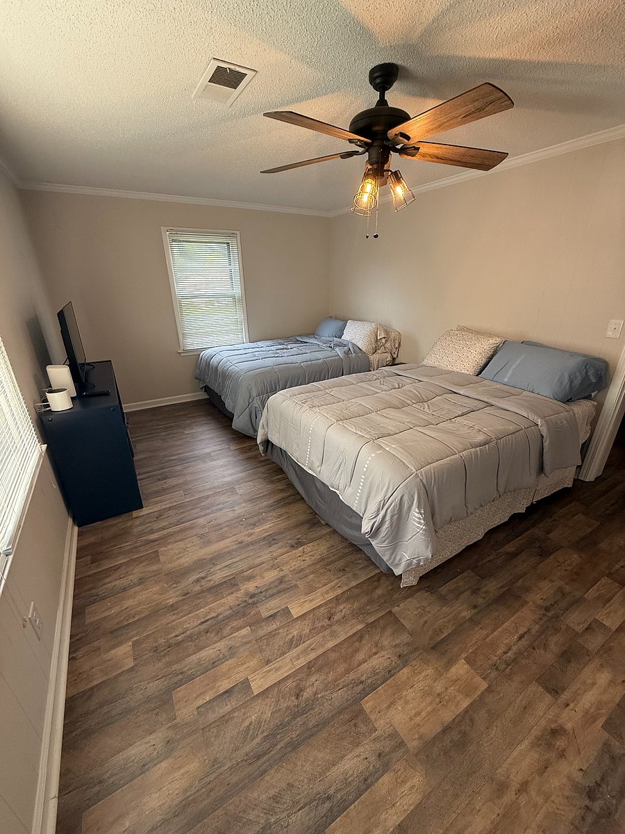 Bedroom 1 with two Queen Beds.