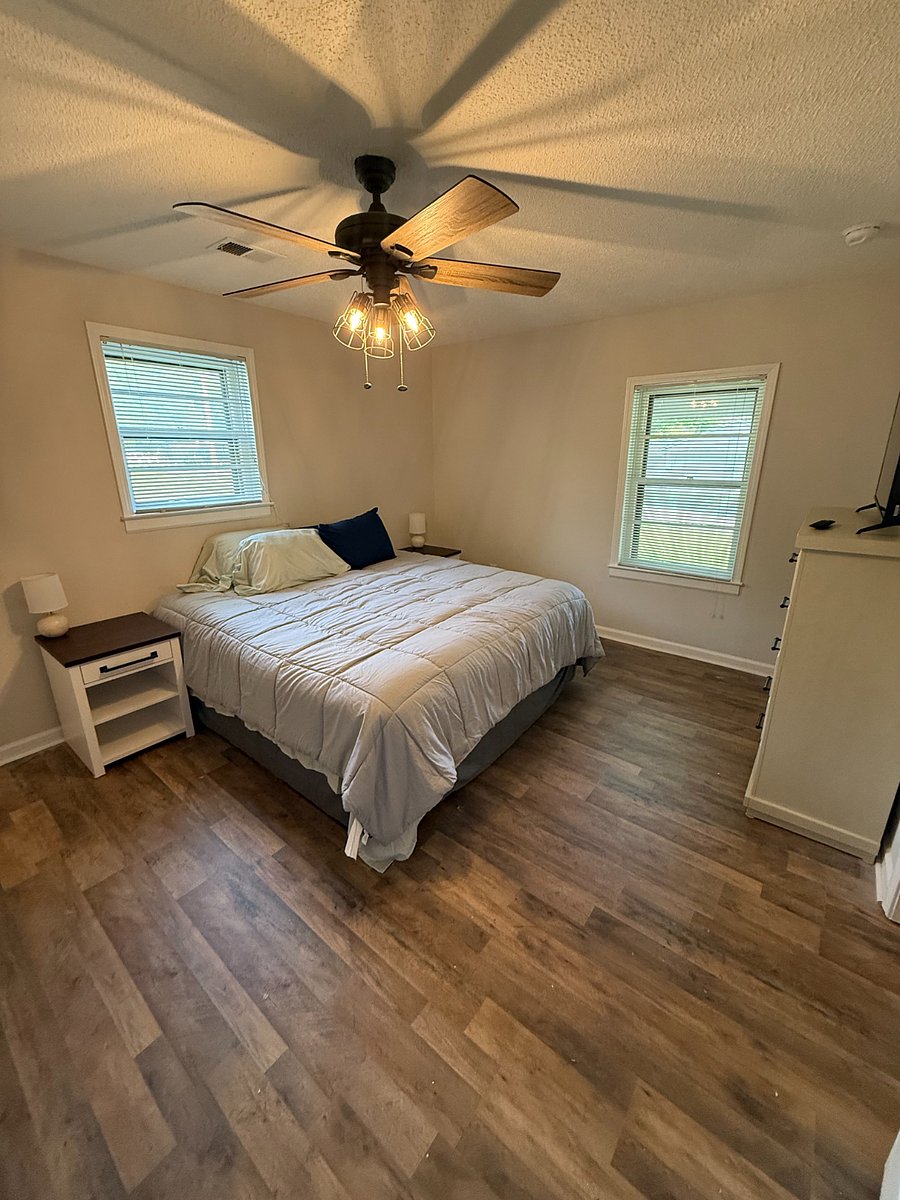Master Bedroom with a King Bed.