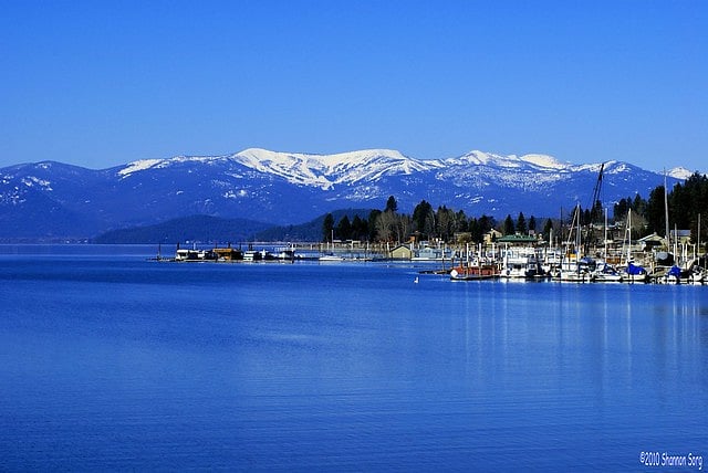Hope, ID on Lake Pend Oreille