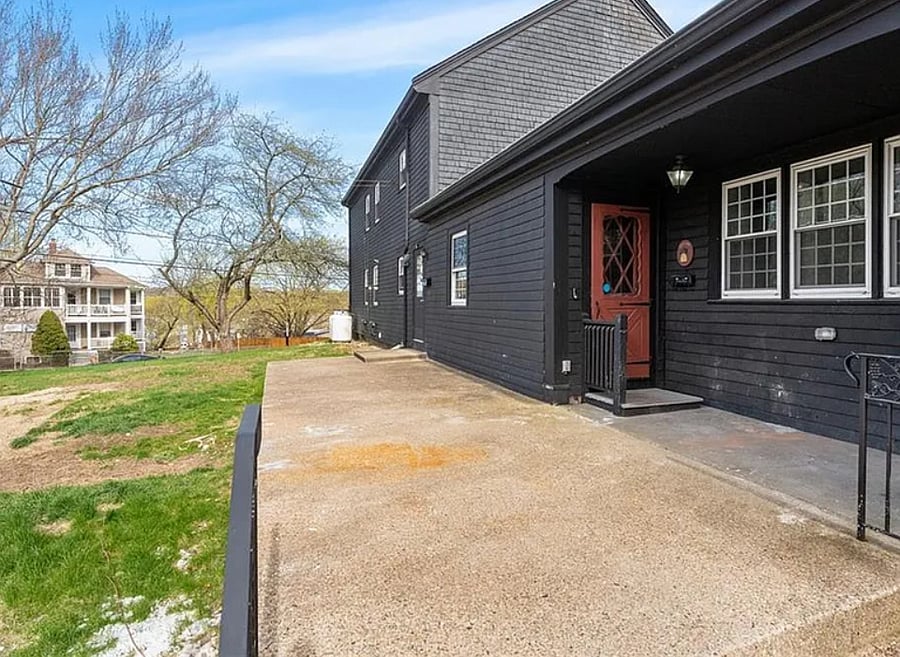 Your own private side entrance with a secure keypad lock  easy, safe, and convenient.