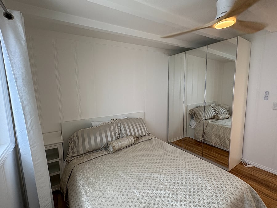 Bedroom 1 - Queen and Large Closet