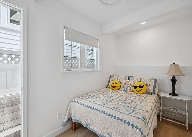 Bedroom 3 double. Also has desk and high speed wifi