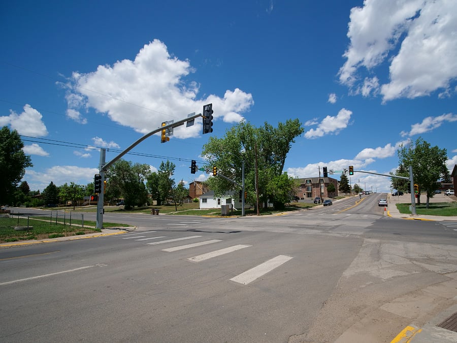 Exterior street view. The cottage is located at the intersection of 15th and Harney Streets.