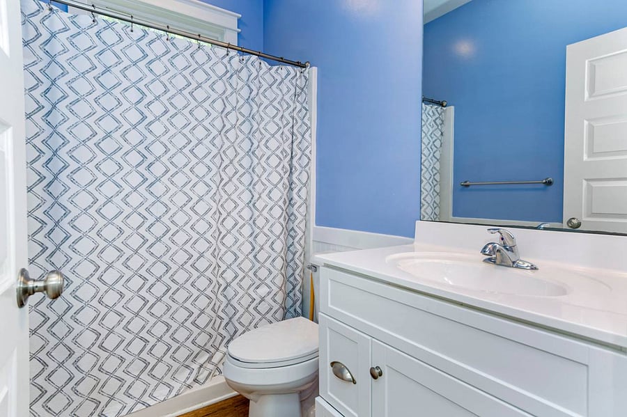 Private primary bath