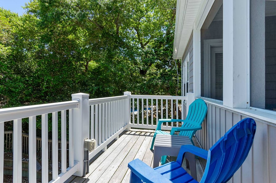 Rear deck