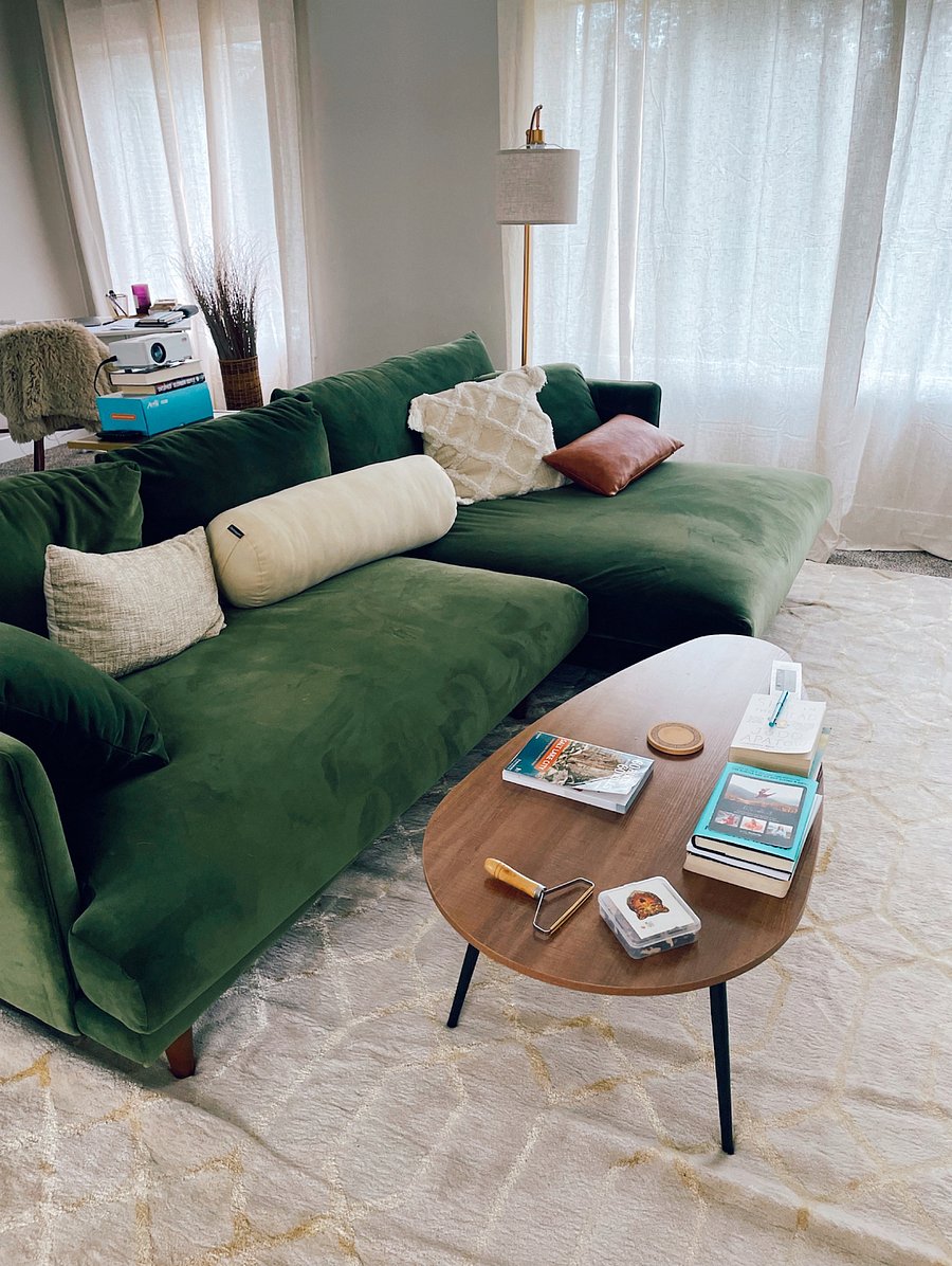 Daytime view of the upstairs living space