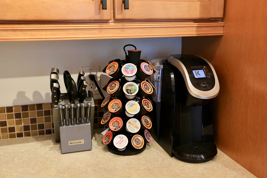 Keurig coffee maker and pods