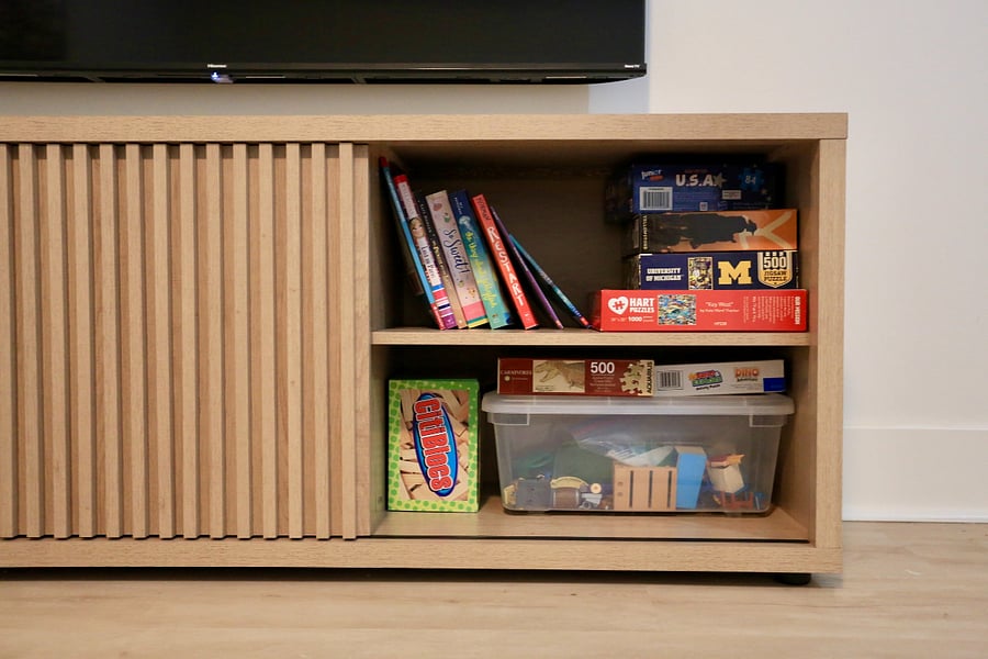 Puzzles and toys for the little ones