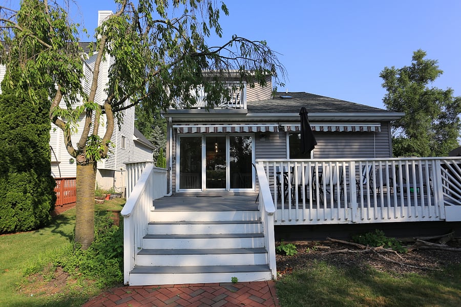 Huge deck