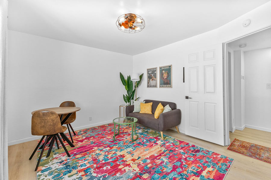 Unit A Living Room 