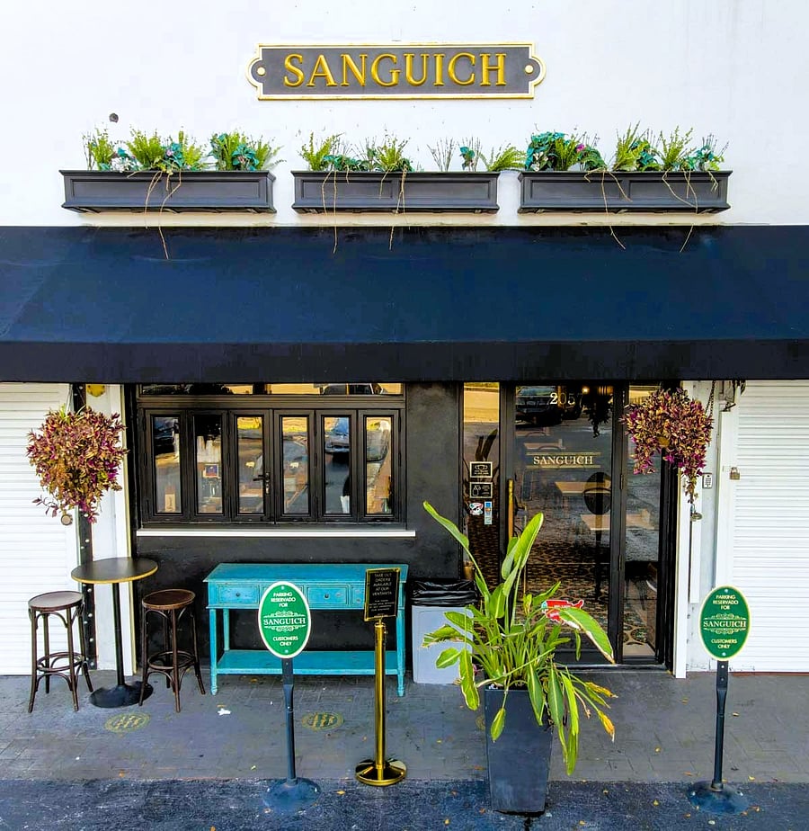Sanguich de Miami - Distance: 0.6 miles, 11 min walk / 3 min drive
Why visit: Famous walk-up window serving the best Cubano sandwich in town, with plantain fries and house-made milkshakes. A must-try. This place is one of our absolute favorites for sandwiches!
