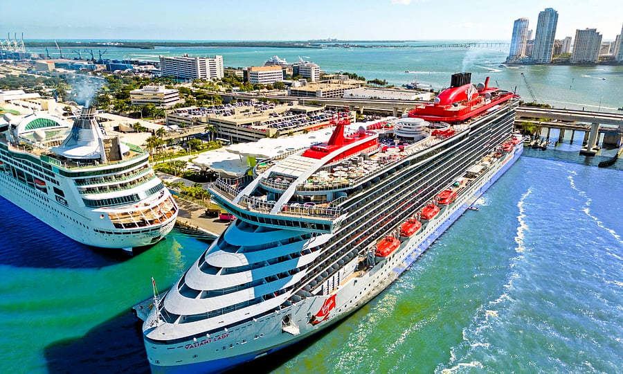 Port Miami (Cruise Capital of the World) -
Distance: 3.5 miles 10-15 min drive
Why visit: Gateway to the Caribbean and a top cruise embarkation point. Also home to events and waterfront dining. Perfect for cruise professionals or pre-/post-cruise stays.