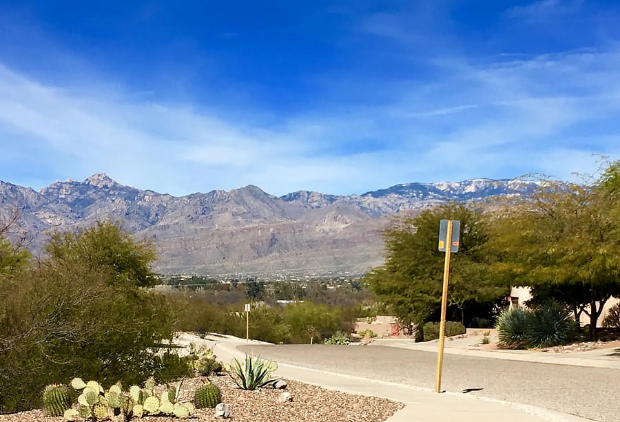 View: Catalina Mountains
