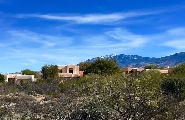View: Greenway & Rincon Mountains