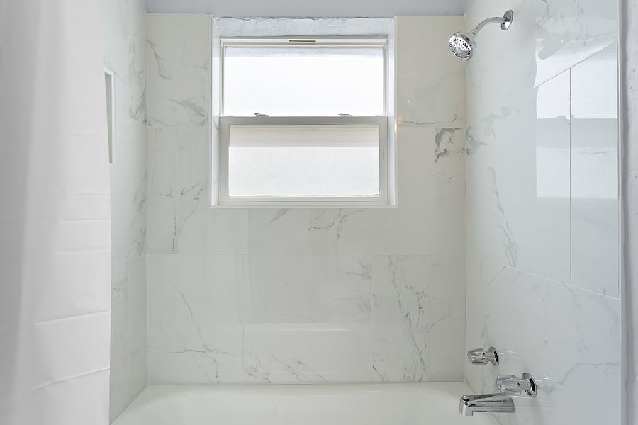 Fully renovated bathroom