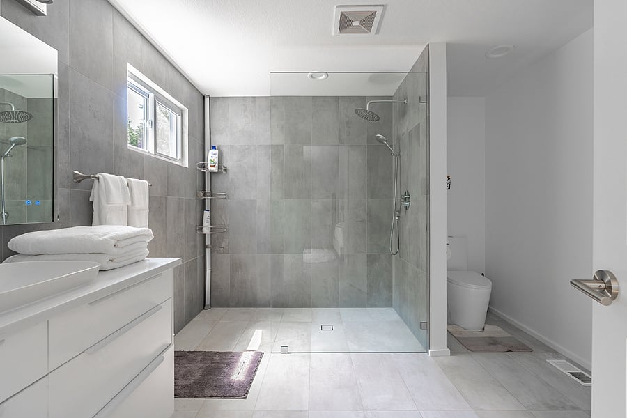 Master bathroom