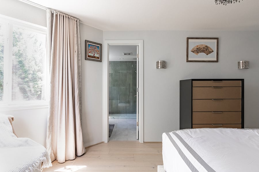 Master bedroom suit