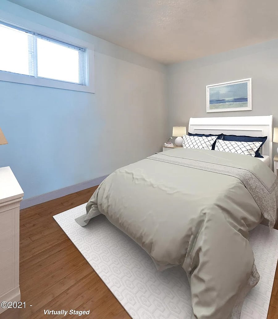Note: not the current bedroom furniture.  We will update this picture shortly.