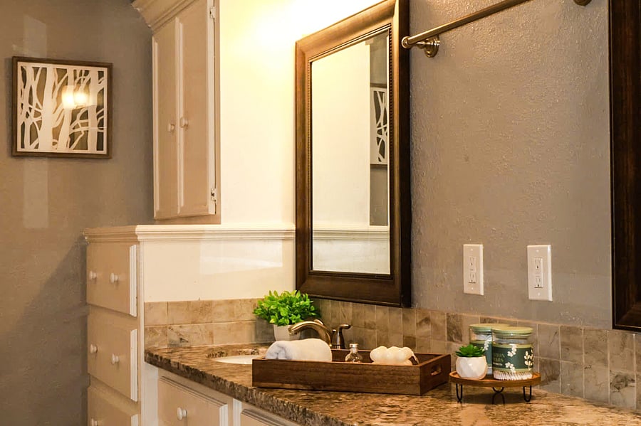 Master bedroom's bathroom