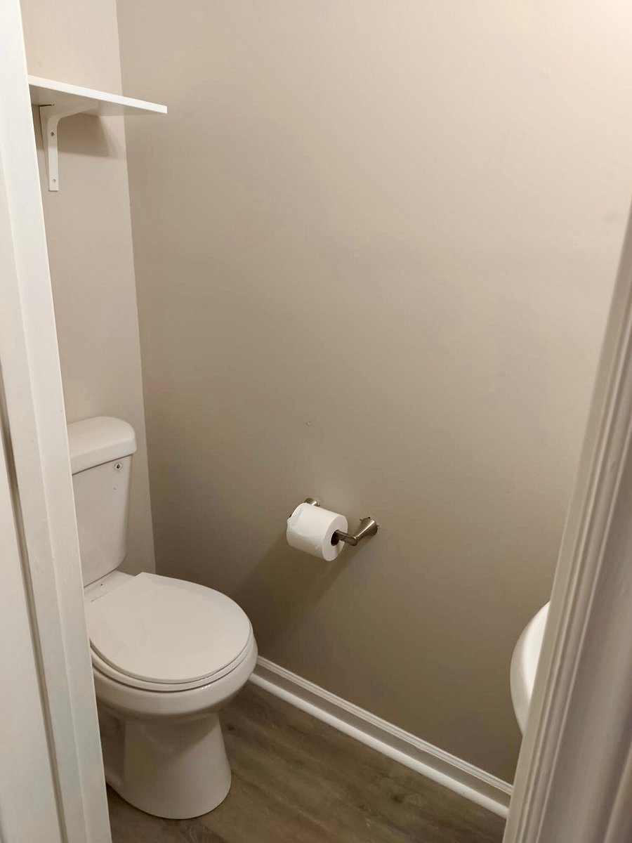downstairs half bath