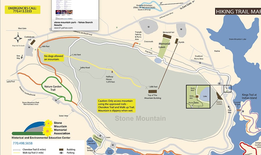 Stone Mountain Park Hiking trails and more. minutes away.