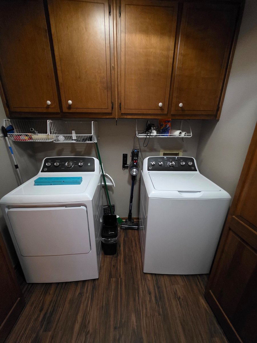 laundry on the main floor by kitchen