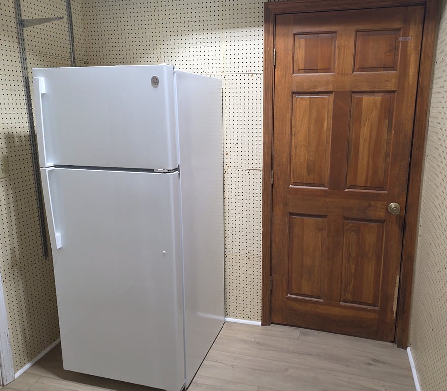 New Full Fridge in the basement.