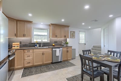 Full Kitchen with oven, micro, dishwasher & appliances