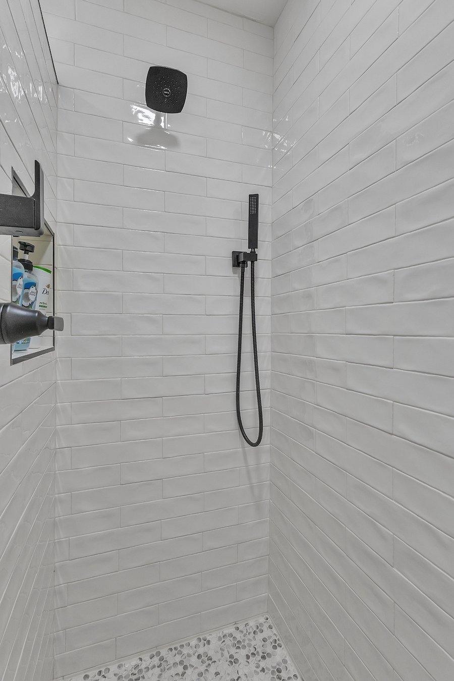 Modern bathrooms.