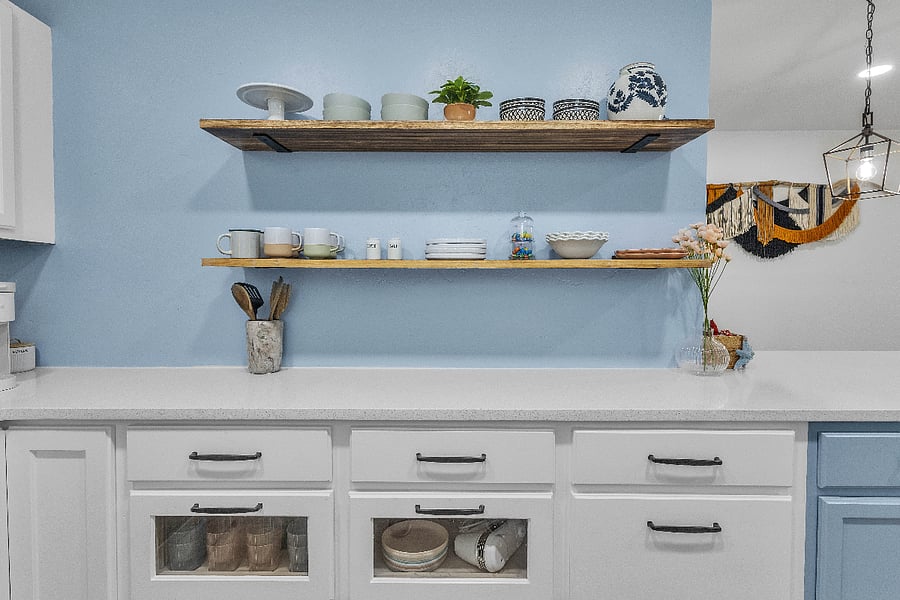 Beautiful details in kitchen.