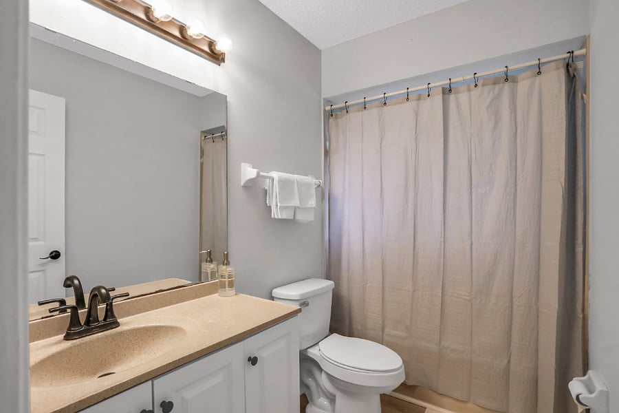 Secondary bathroom