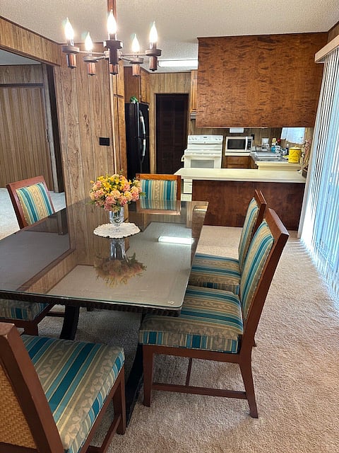 Dining area ideal for shared meals or a comfortable work-from-home space.