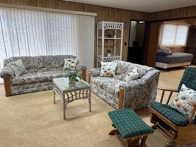 Bright, comfortable living space with a relaxed layout--ideal for unwinding after a long day.