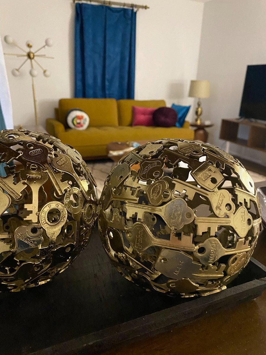 Whimsical furnishing throughout!