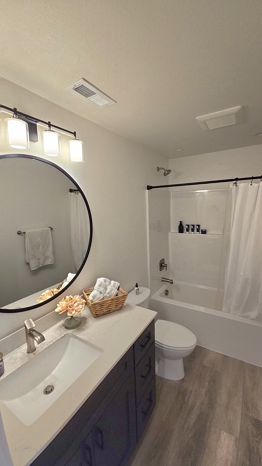 Master bathroom.