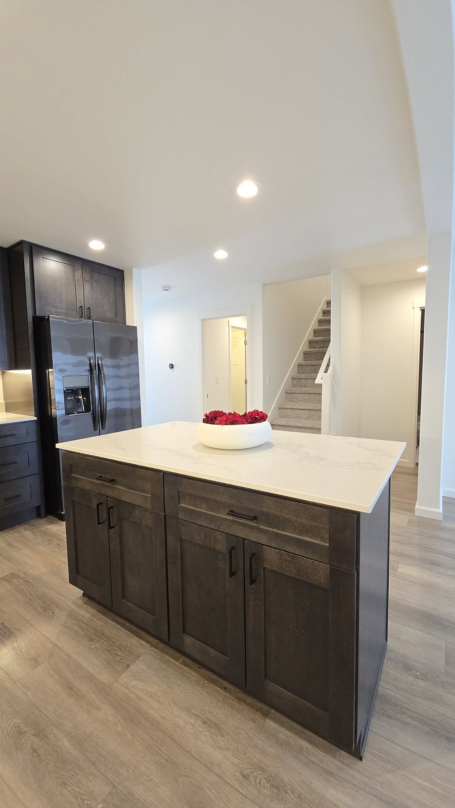 Stairs to the bonus room.