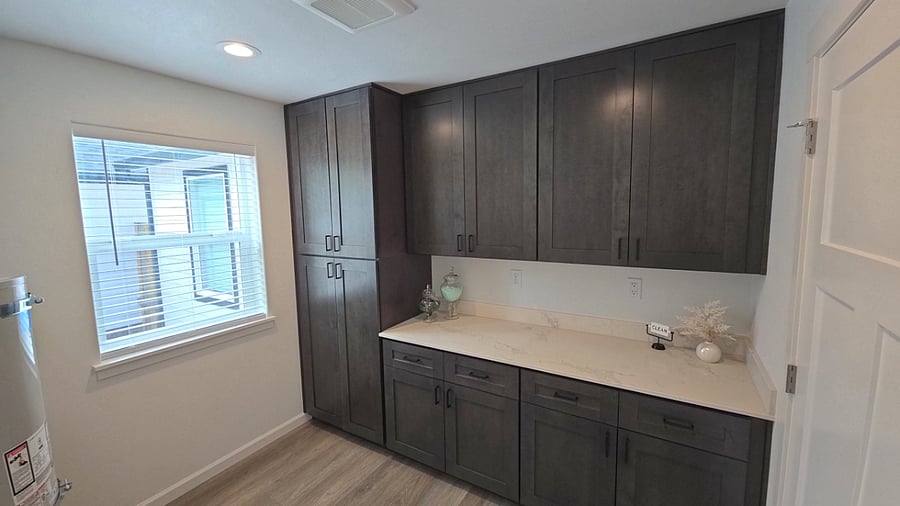 Laundry room. Washer dryer included.