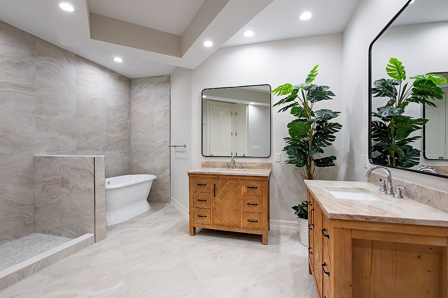 master bathroom