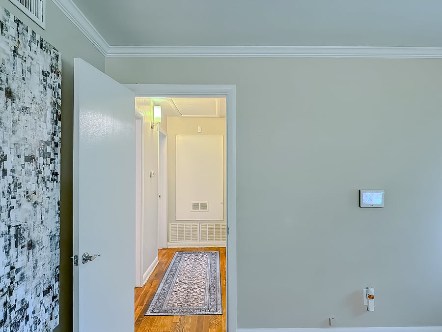 Hall view from living room