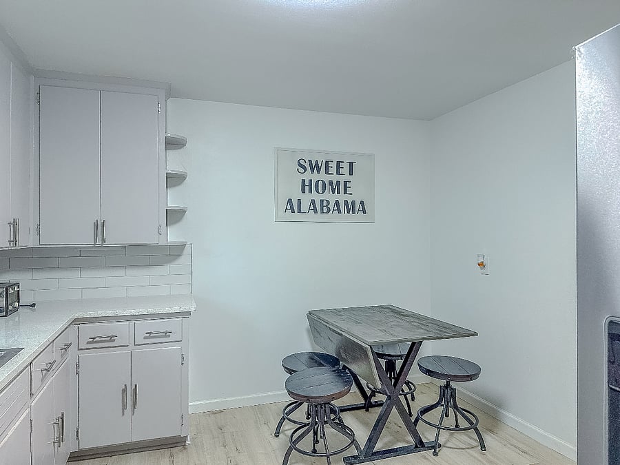 Kitchen table that seats four