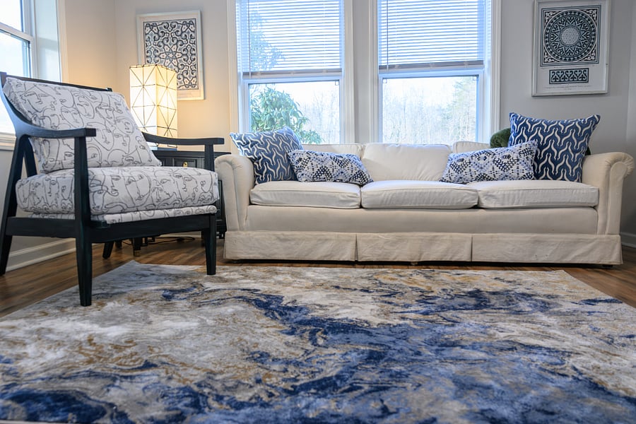 Relax in style in this inviting living room.
