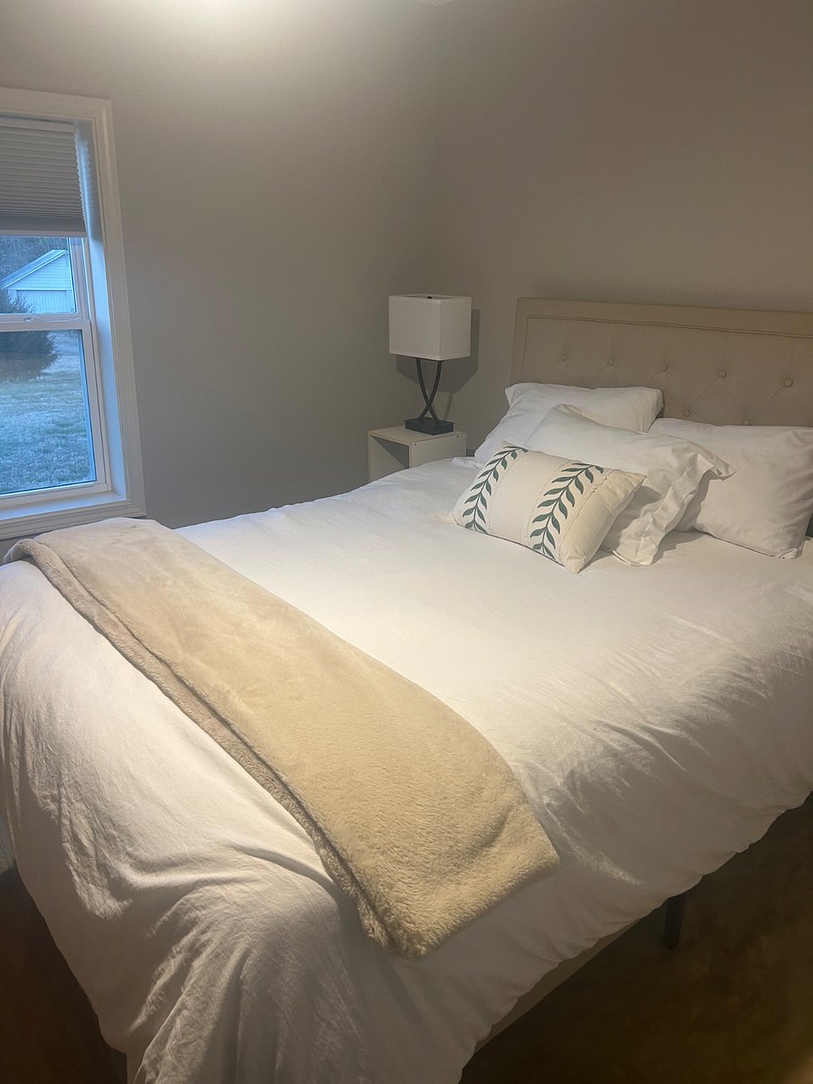 cozy primary bedroom