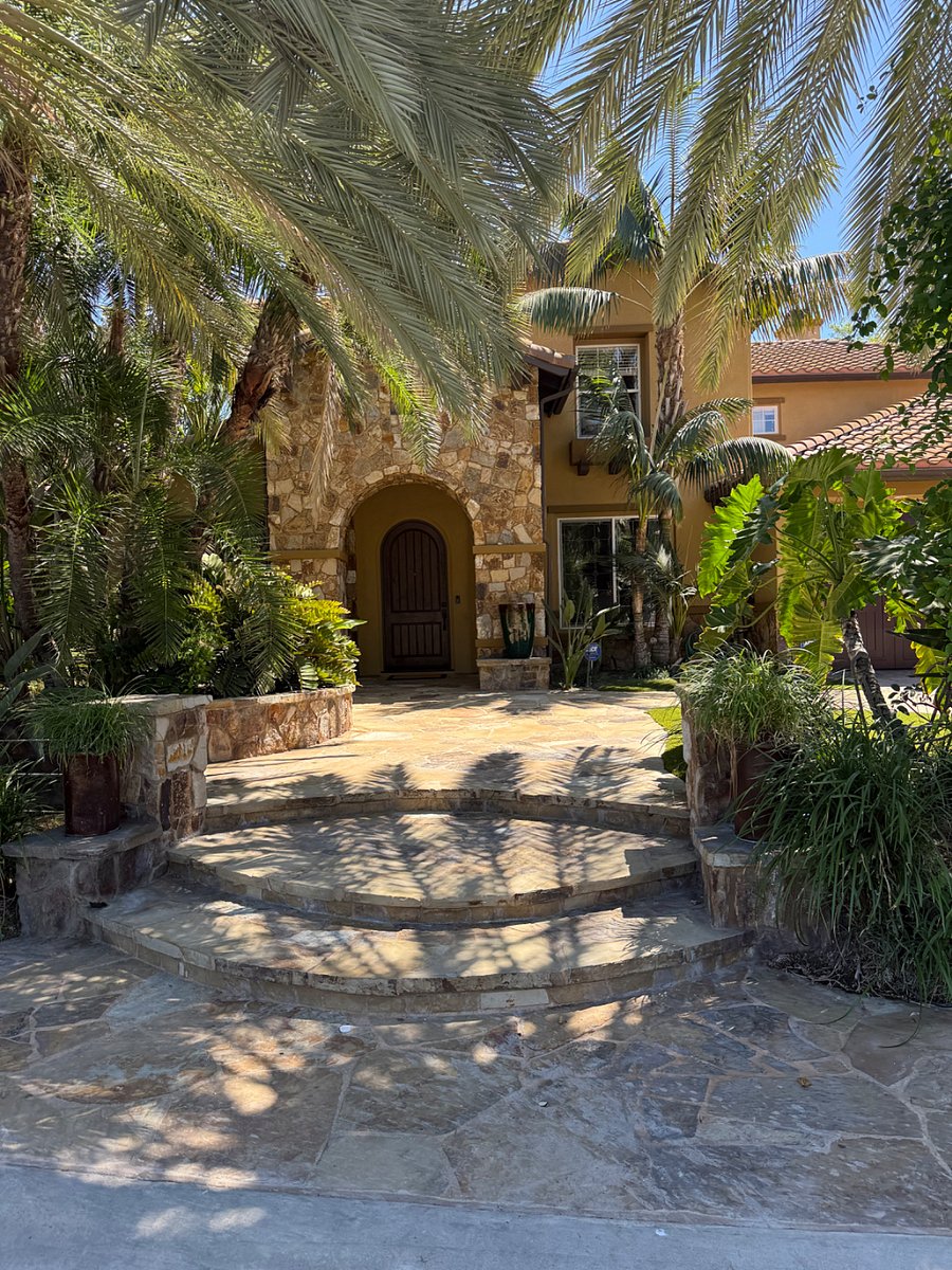 Front of residence