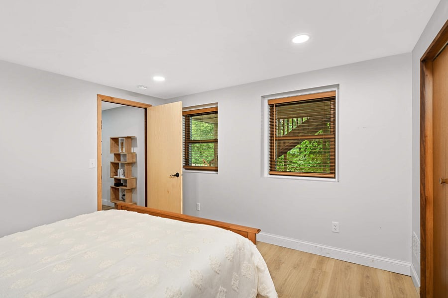 Lower Level bedroom with Queen bed