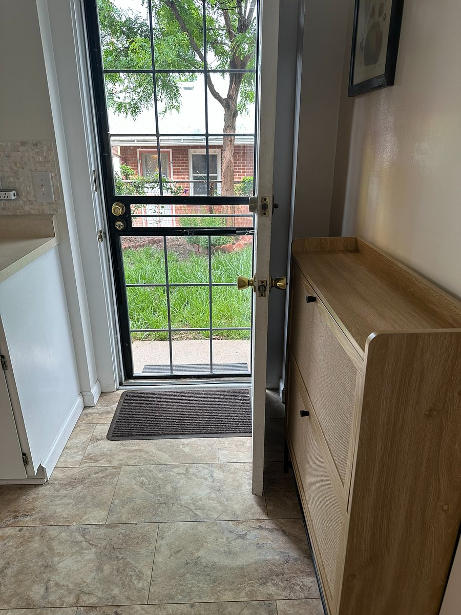 Kitchen1 from private entrance into back yard
