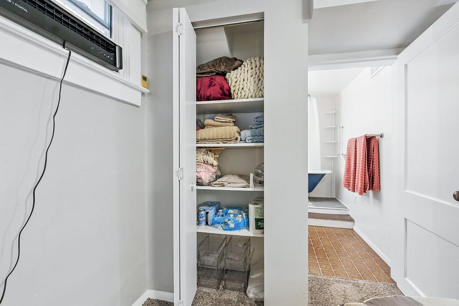 Bedroom3 showing more closet space and storage