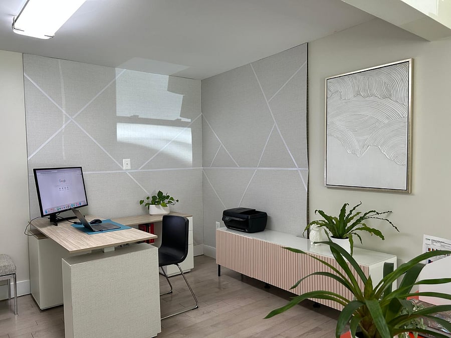 Available office with high-speed internet