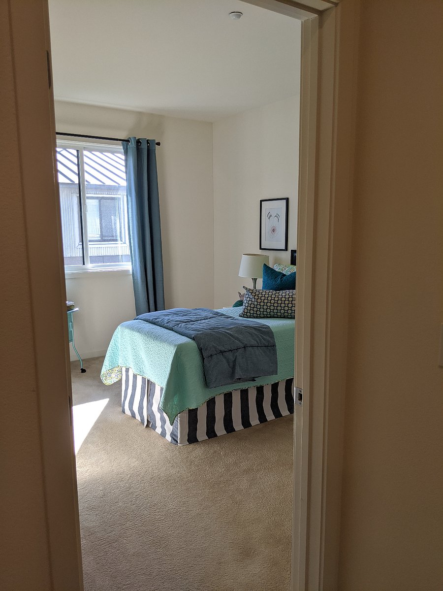 Please note that the furniture shown may not match the exact furnishings provided at move-in.