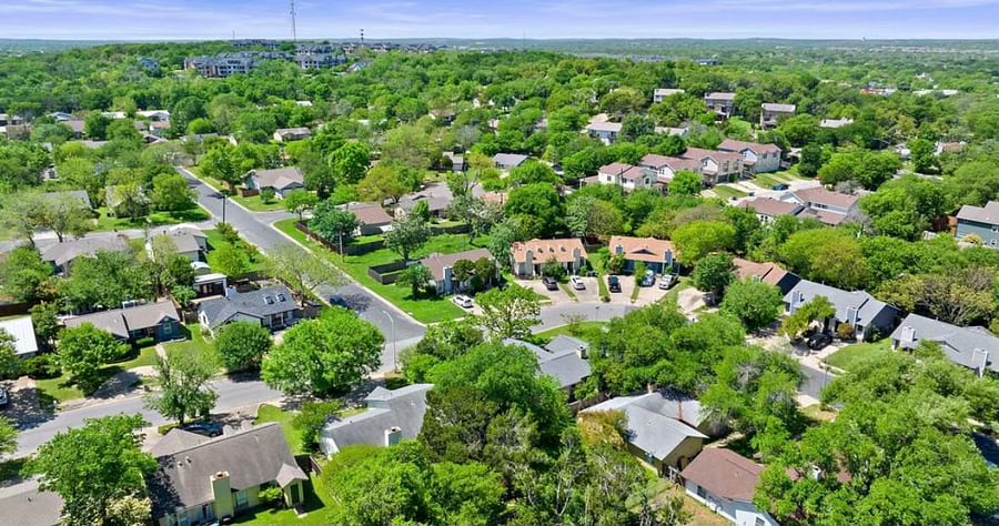overview of where we are in relation to downtown Austin