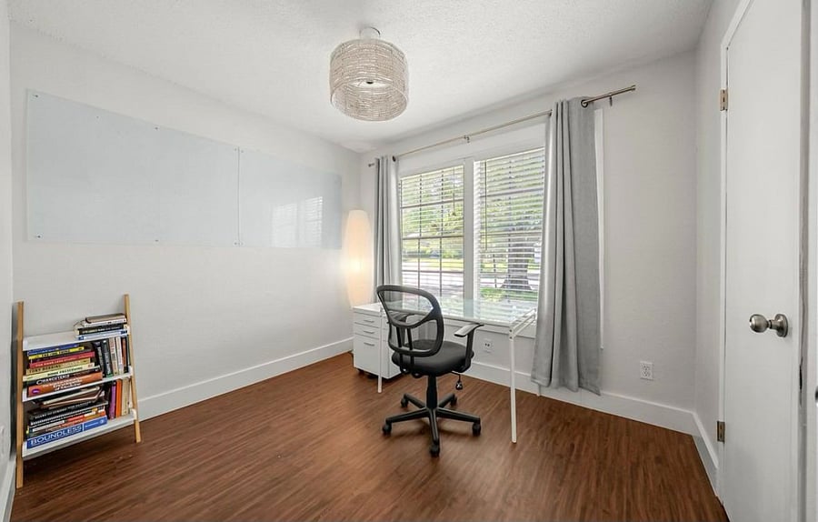 We converted the 3rd room into an office but by your request we can convert it back into a third bedroom.